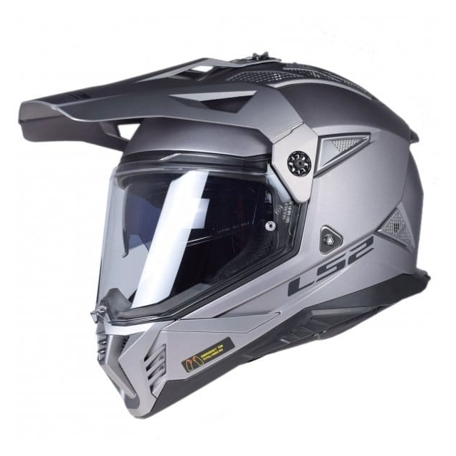 KASK LS2 MX702 PIONEER II MATT TITAN M